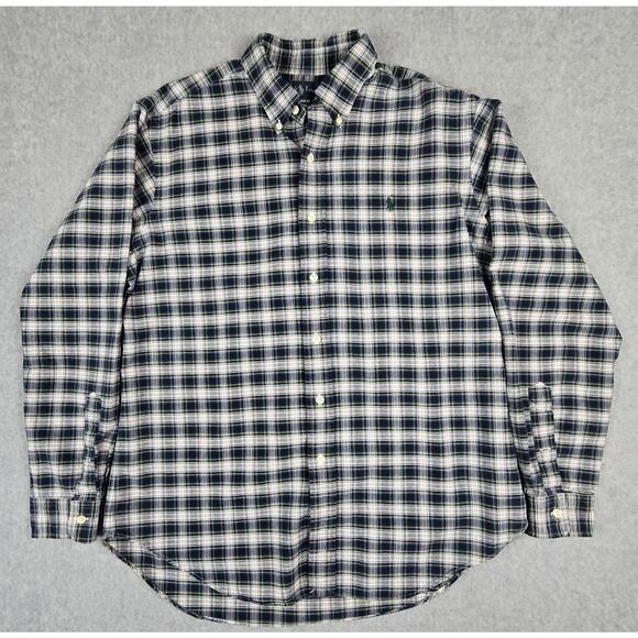 Ralph Lauren Shirt Mens Size Large Classic Fit Plaid Long Sleeve Button Down - Picture 1 of 16
